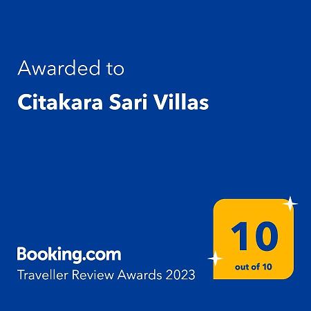 Citakara Sari Villas Candi Dasa  Bagian luar foto